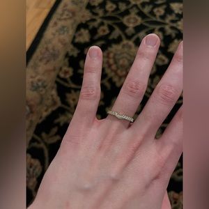 NEVER worn. Neil Lane 14k gold Diamond ring